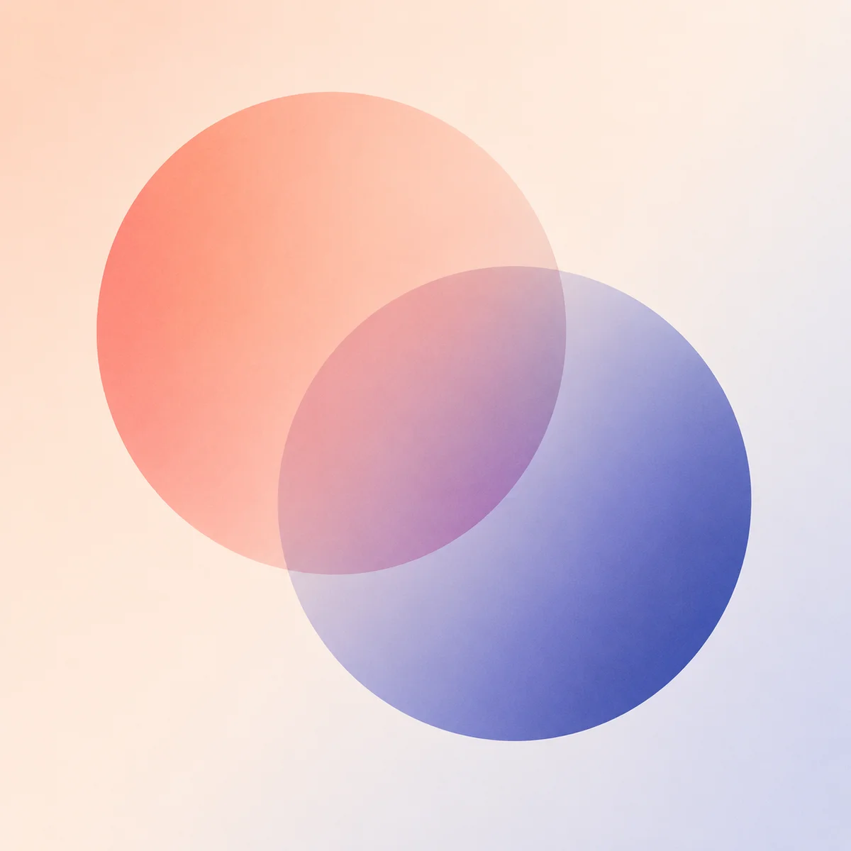 Abstract gradient illustration representing new relationship energy in ENM dating dynamics