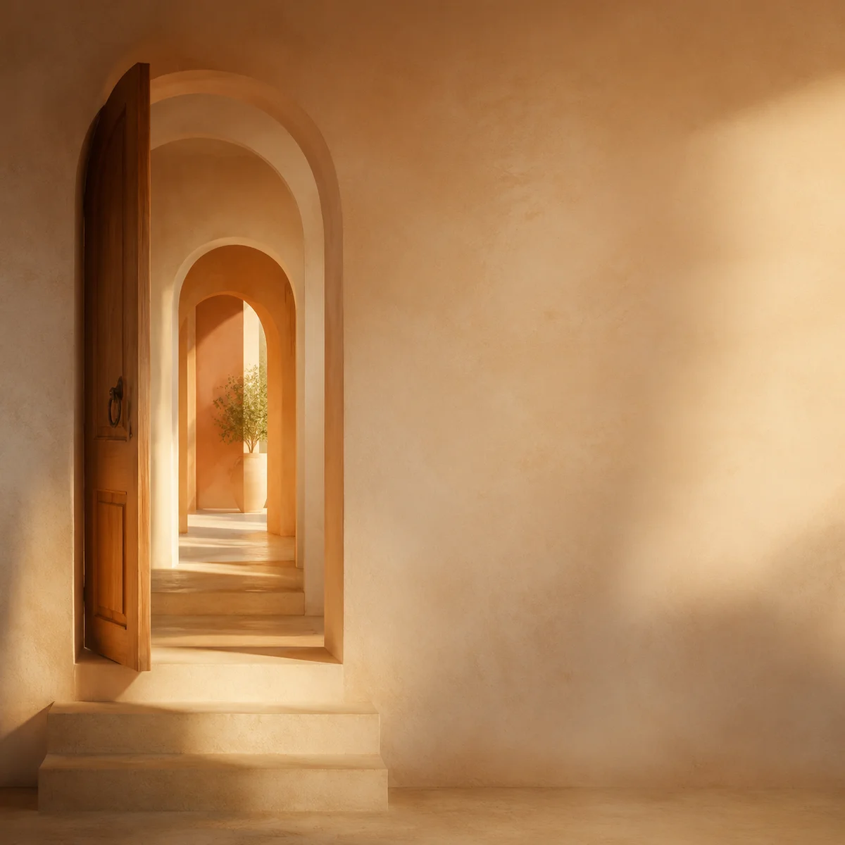 Open doorways symbolizing choices and personal agency in non-monogamous relationships