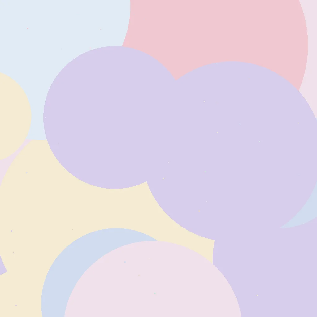 Abstract balance scale with organic curves in slate blue and dusty rose