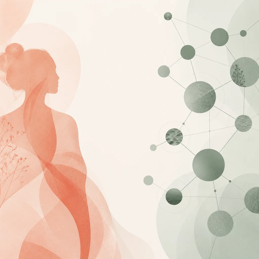 Abstract composition showing a single figure beside interconnected nodes, visualizing the mono-poly dynamic.