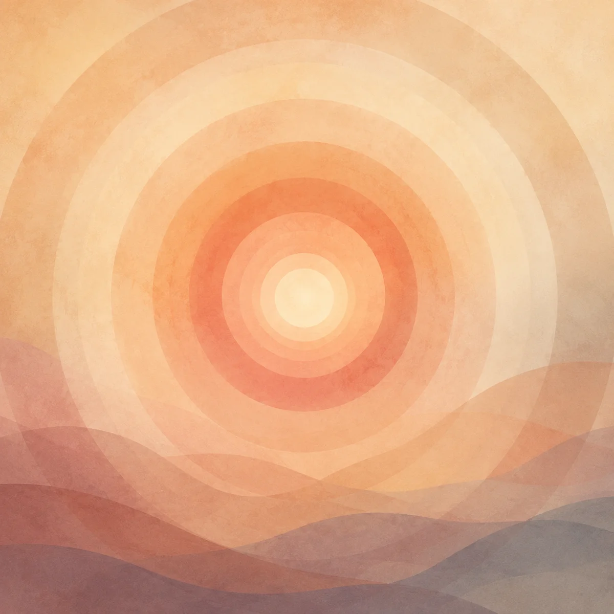 Soft abstract artwork of concentric circles radiating outward at different opacities, representing the layers of disclosure from inner circle to outer world