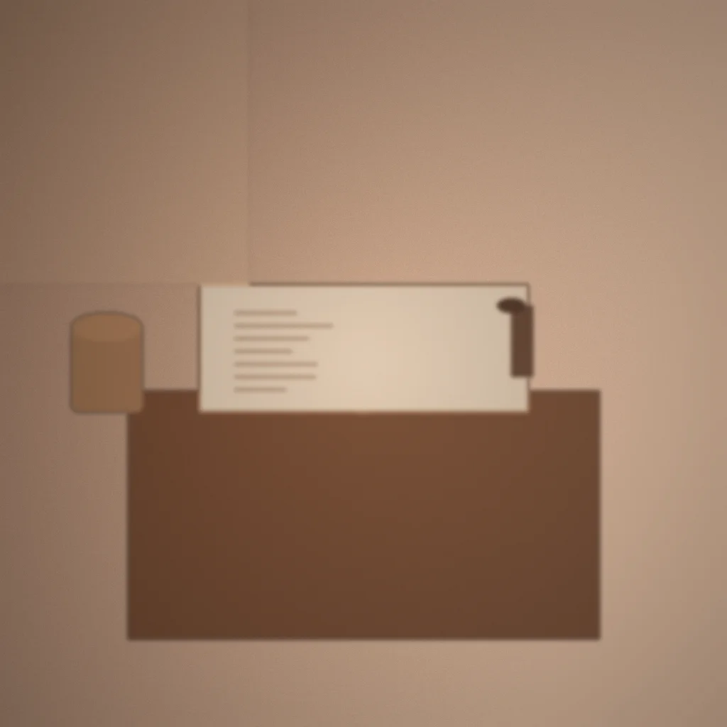 Open journal on bedside table for communication and reflection