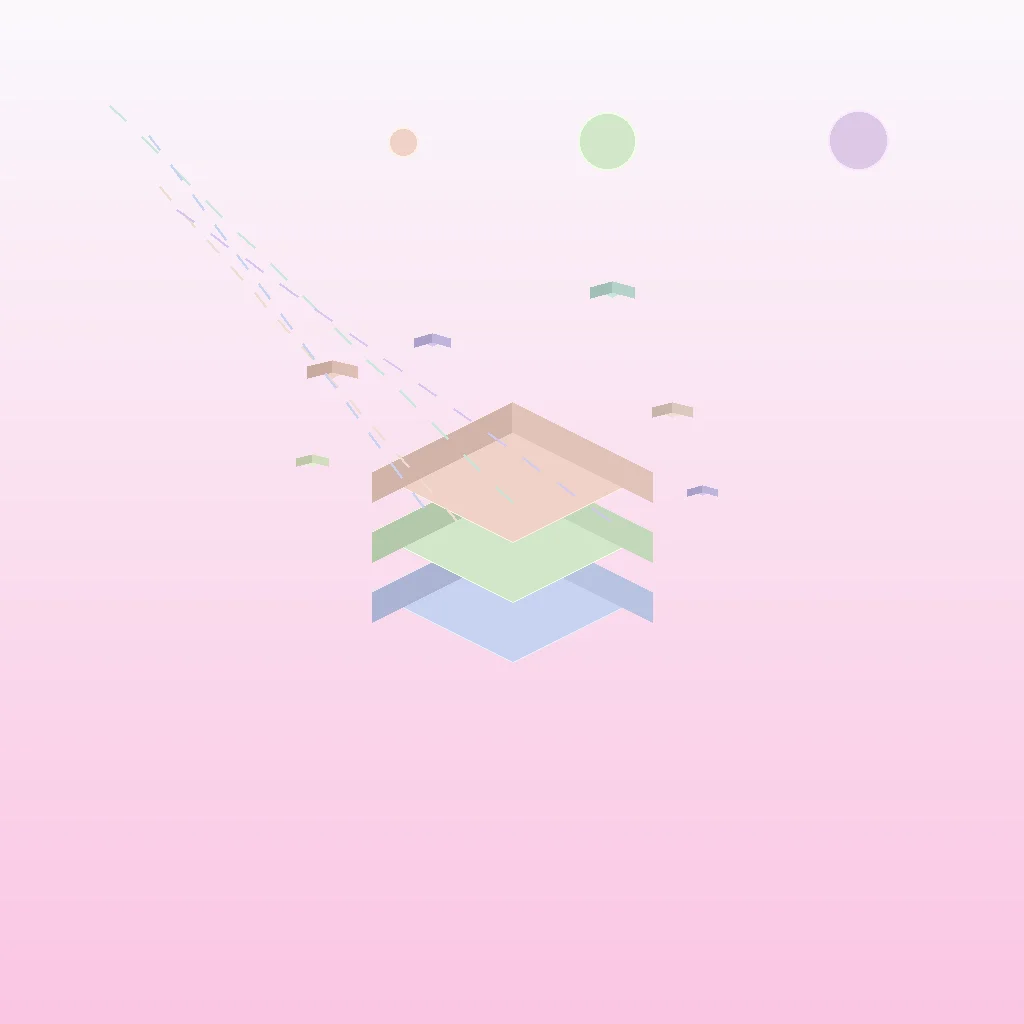 Isometric 3D illustration of safe public meetup at a coffee shop with safety elements