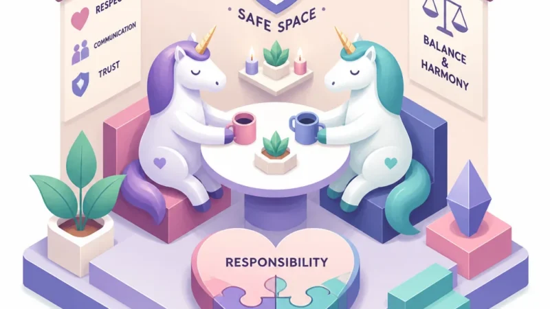 How Couples Can Create a Safe Space for Unicorn Dating