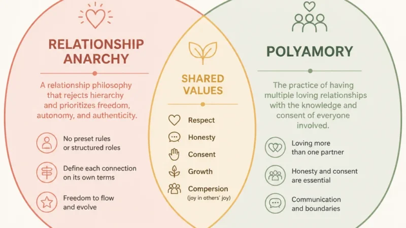 Relationship Anarchy vs Polyamory: What’s the Difference?