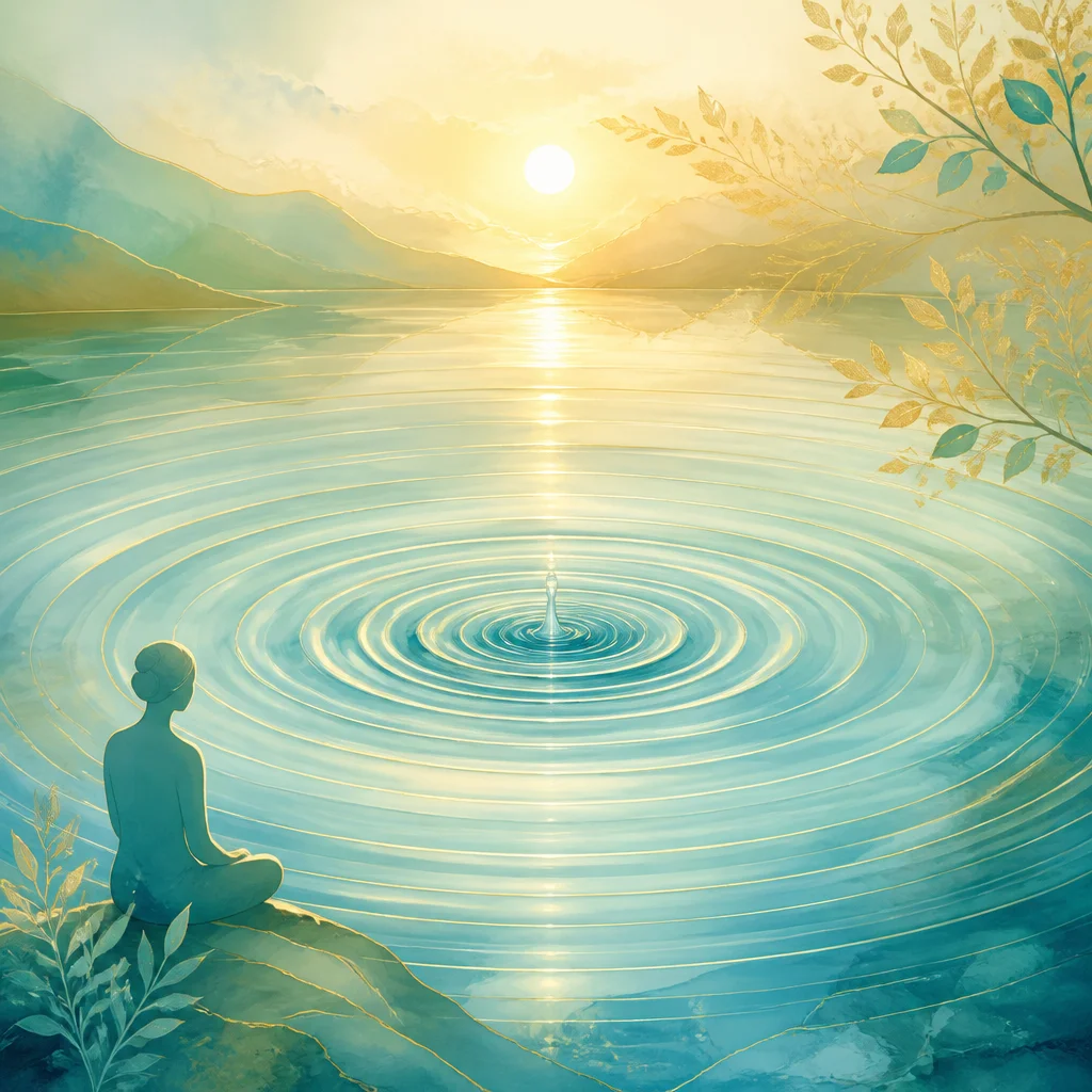 Concentric ripples representing the impact of choices in a don't ask, don't tell agreement