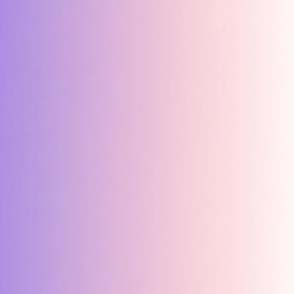 A soft pastel gradient spectrum fading from solid lavender to near-transparent blush, illustrating the gray area of sexual attraction