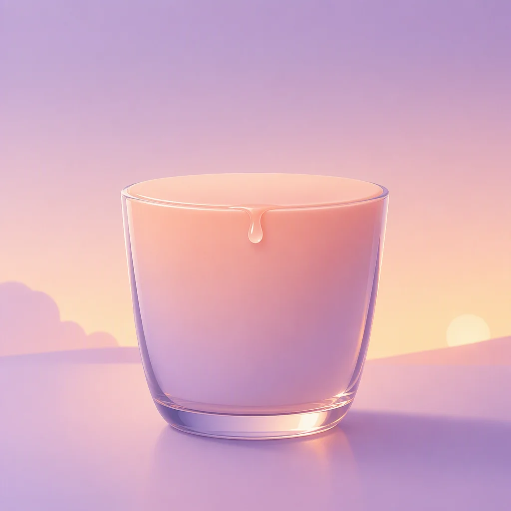 Illustration of a glass cup filled to the brim, one droplet about to overflow, symbolizing emotional capacity