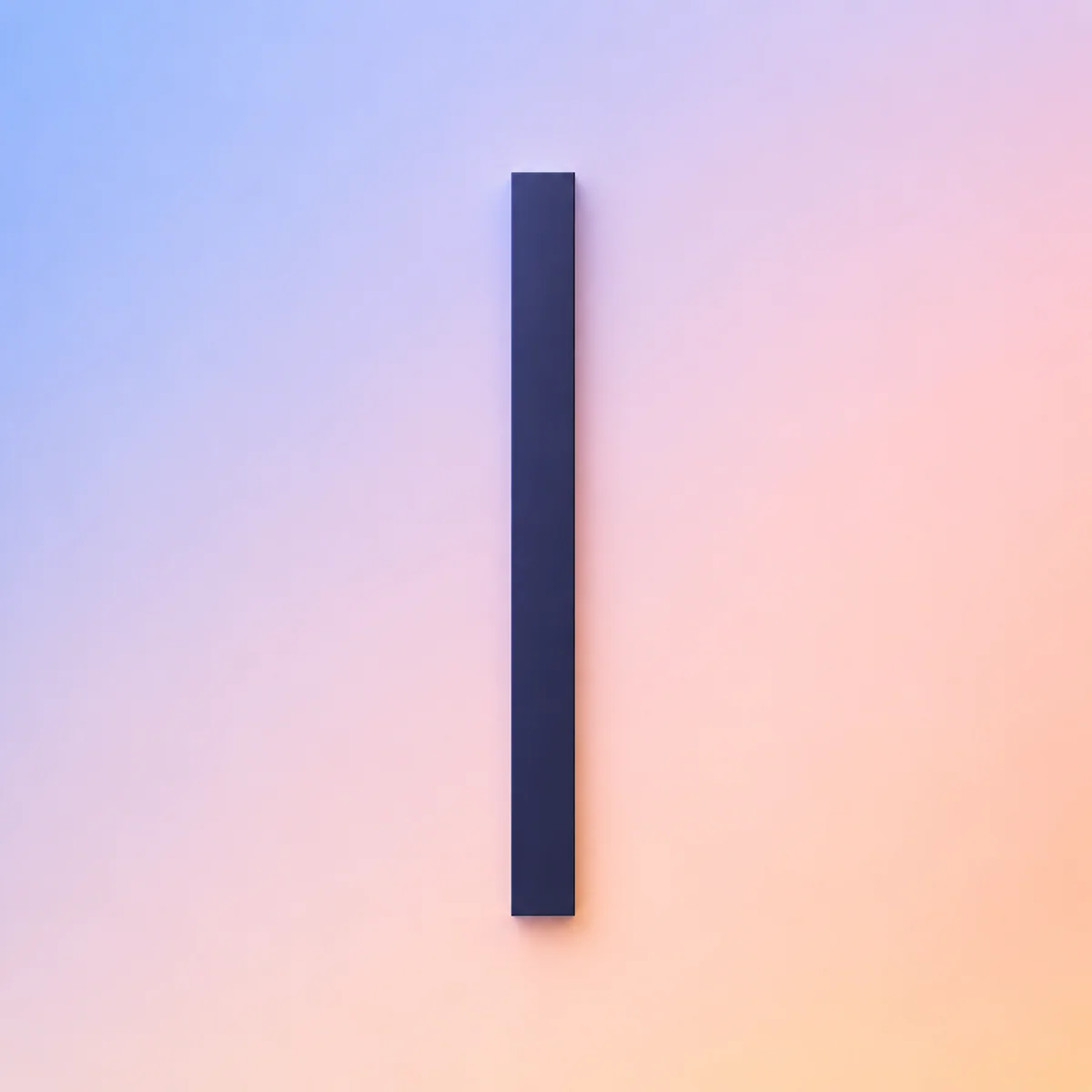 Solid bar symbolizing a rigid relationship rule